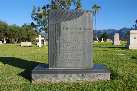 ronald colman find a grave